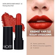 faces note deep impact lipstick 12