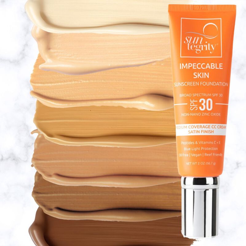 صنتجريتي مستحضر البشرة المثالية بمعامل حماية واسع الطيف spf 30