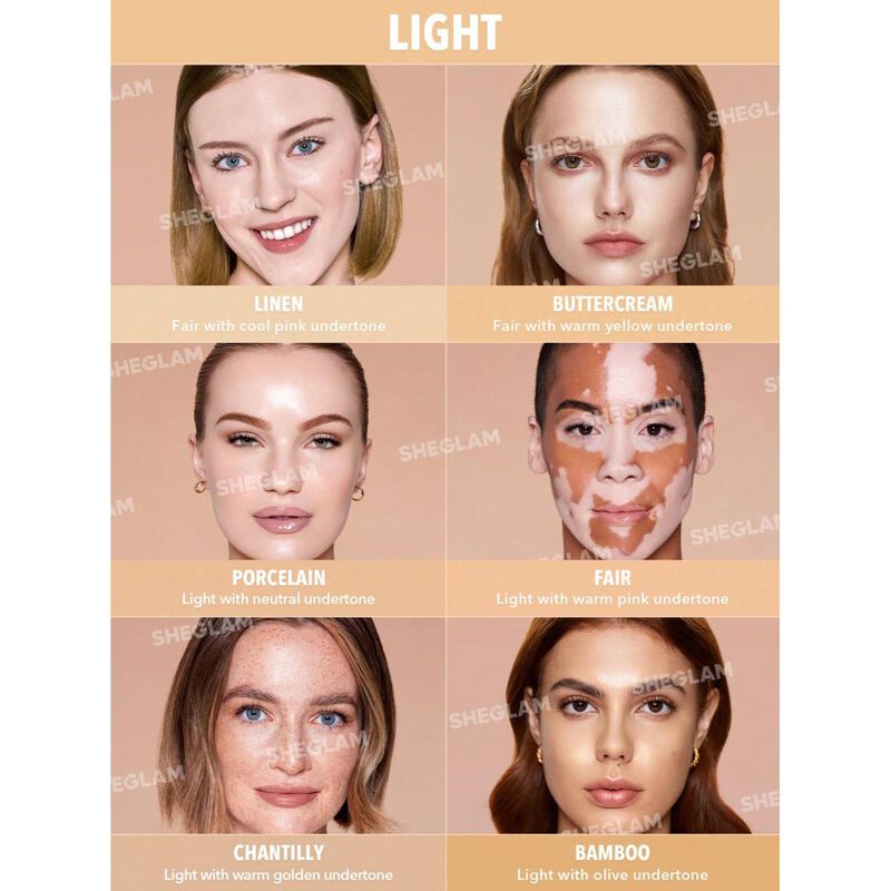 sheglam sheglam skinfinite hydrating foundation buttercream