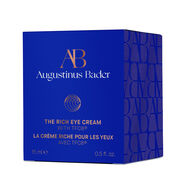The Rich Eye Cream faces the rich eye cream