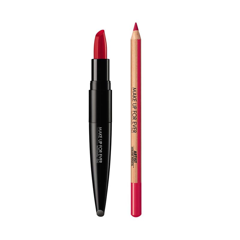 make up for ever untamed red – limited edition set
