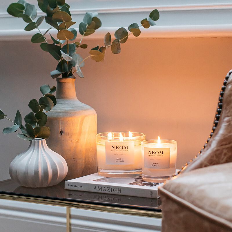 نيوم اورغانيكس شمعة معطرة بفتلة واحدة كومبليت بليس