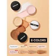 faces sheglam baked glow setting powder banana