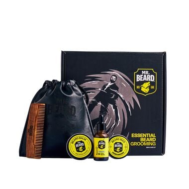 faces essential beard grooming kit lumberjack