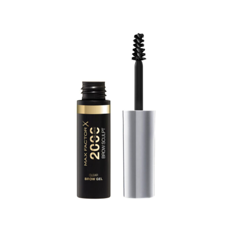 max factor 2001 full volume eyebrow mascara 4.5ml clear iv