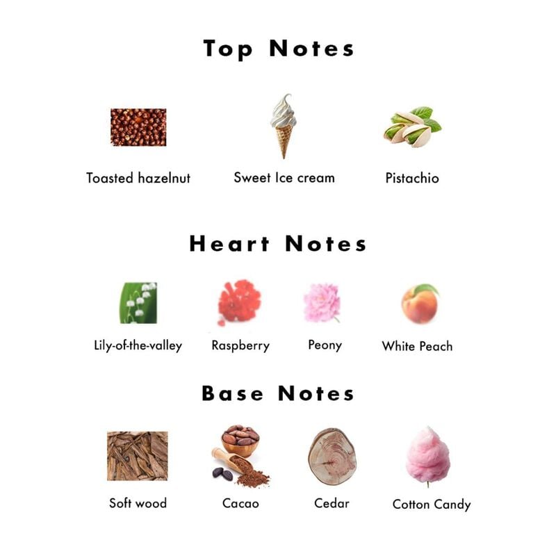 joviality shimmering body mist pistachio glaze 150ml