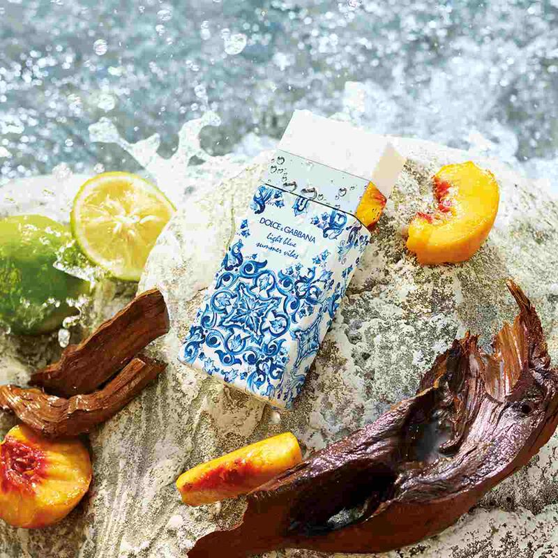 dolce & gabbana light blue summer vibes