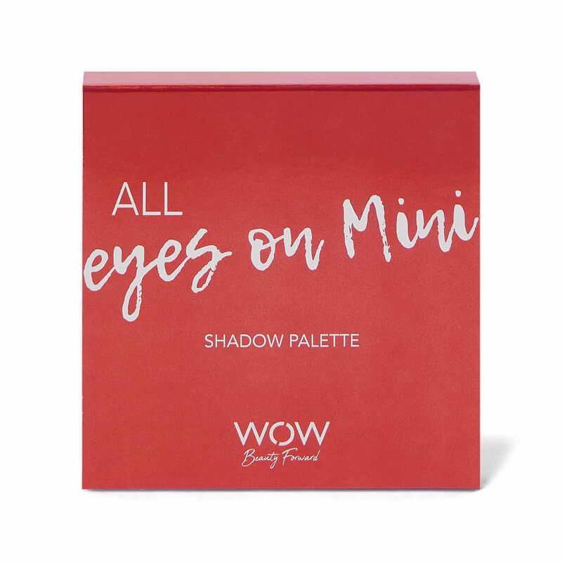 wow beauty all eyes on mini shadow palette