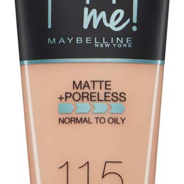 faces fit me matte and poreless foundation