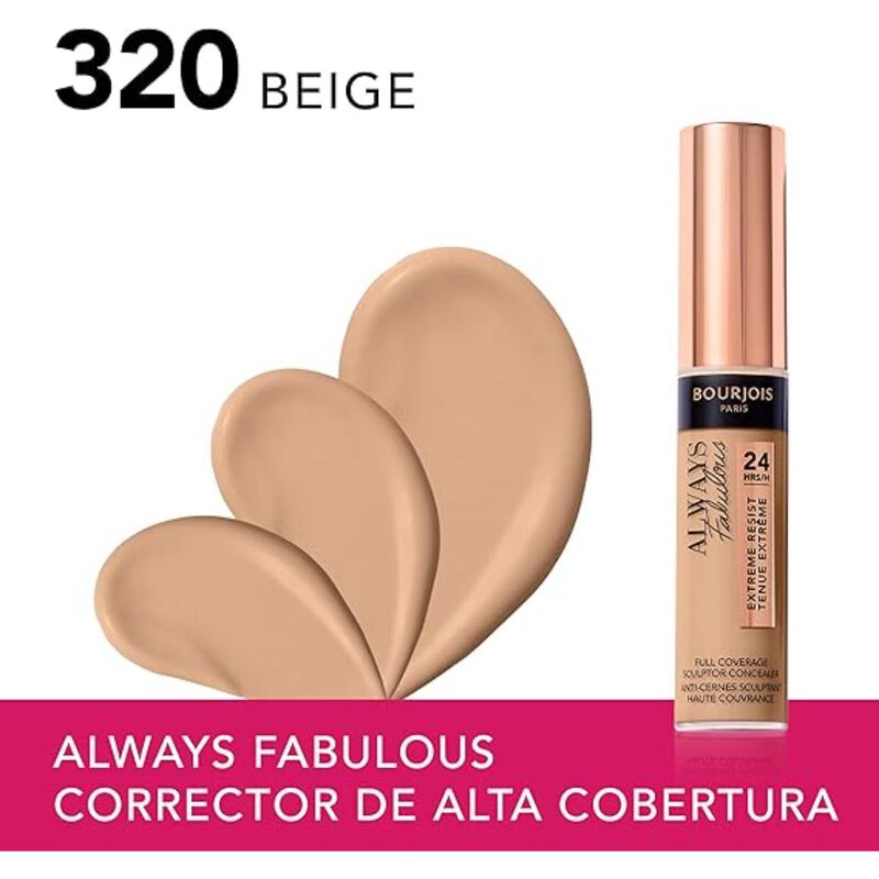 bourjois خافي عيوب بورجوا أولويز فابولوس 320 بيج