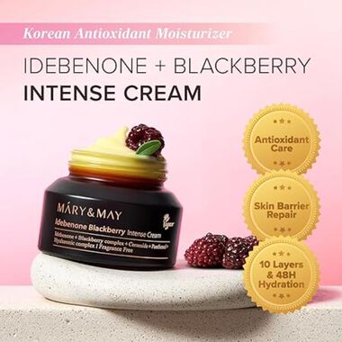 Idebenone + Blackberry Intense Cream faces idebenone blackberry intense cream