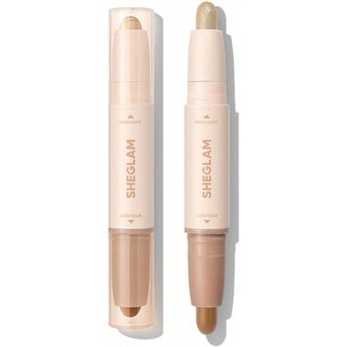 faces sheglam 2 in 1 contour   highlight stick warm honey