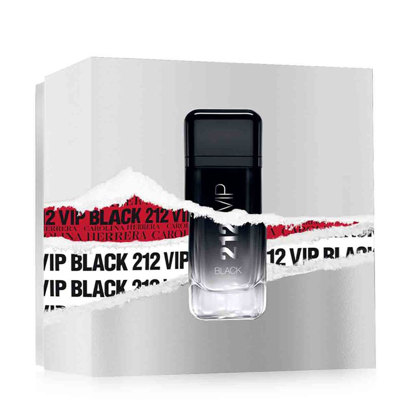 carolina herrera 213 vip black gift set for men