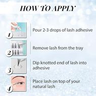faces clear adhesive for individual lashes