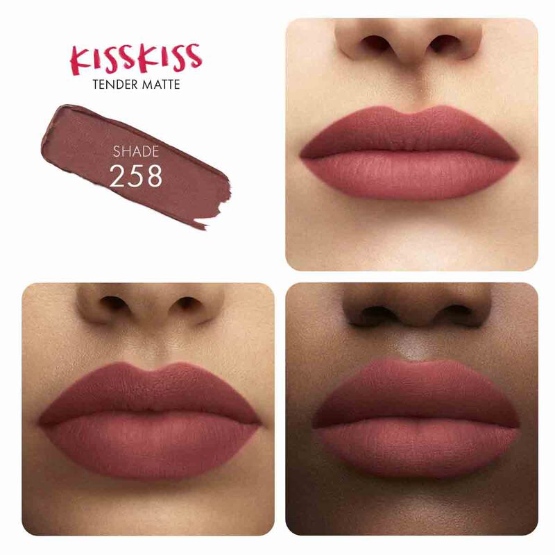 guerlain kisskiss tender matte