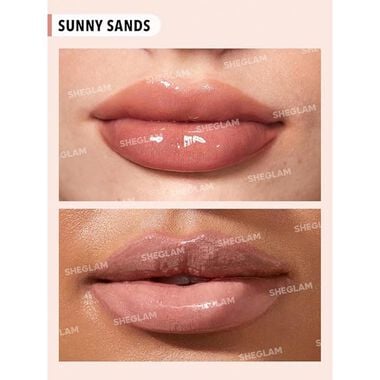 Sheglam Power Bouquet Lip Gloss Sunny Sands Shiny Tinted Moisturizing faces sheglam power bouquet lip gloss sunny sands shiny tinted moisturizing