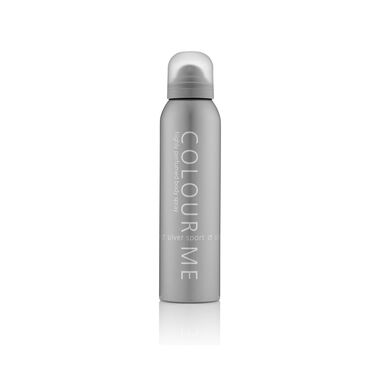 faces colour me body spray for men silver sport 150ml