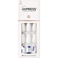 faces kiss impress nails tye dye kimm05c