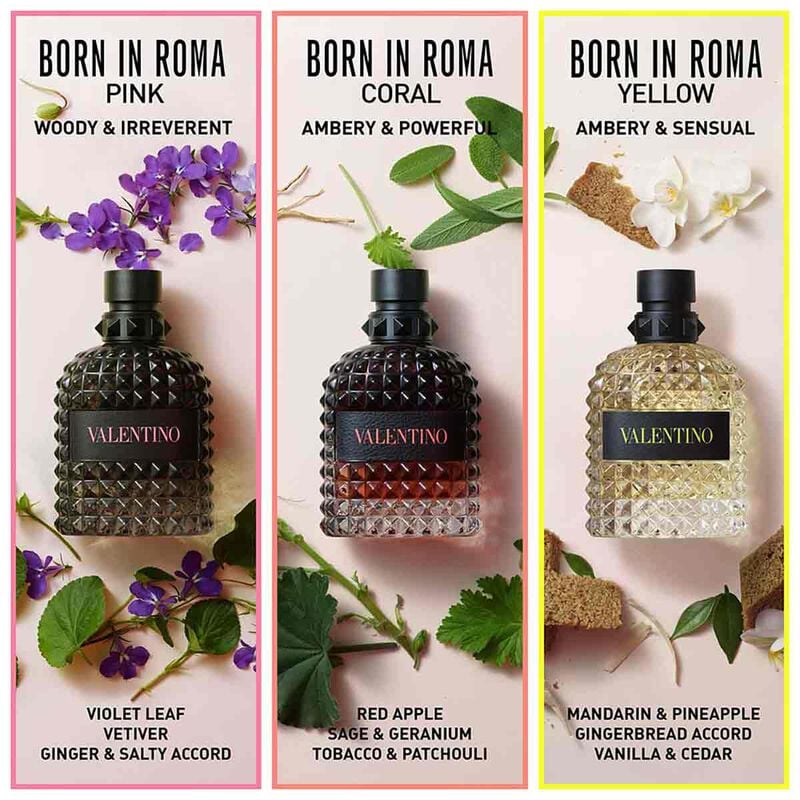 فالنتينو عطر بورن إن روما أومو فانتاسي