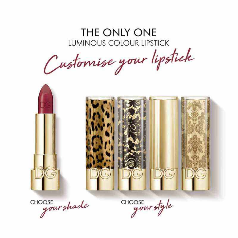 dolce & gabbana the only one lipstick cap damasco