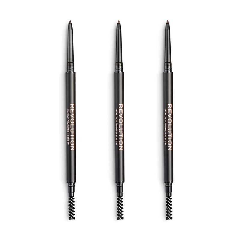 revolution duo brow definer pencil brown