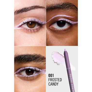 Thrill Seeker Shimmer Shock Multi-Chrome Gel Eyeliner - 001 Frosted Candy faces thrill seeker shimmer shock multi chrome gel eyeliner 001 frosted candy