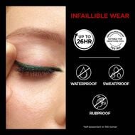 faces قلم تحديد عيون جل اوتوماتيك انفاليبل جريب يدوم 36 ساعة من لوريال باريس، شبه دائم، اسود كثيف