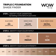 faces triple c foundation conceal contour cover