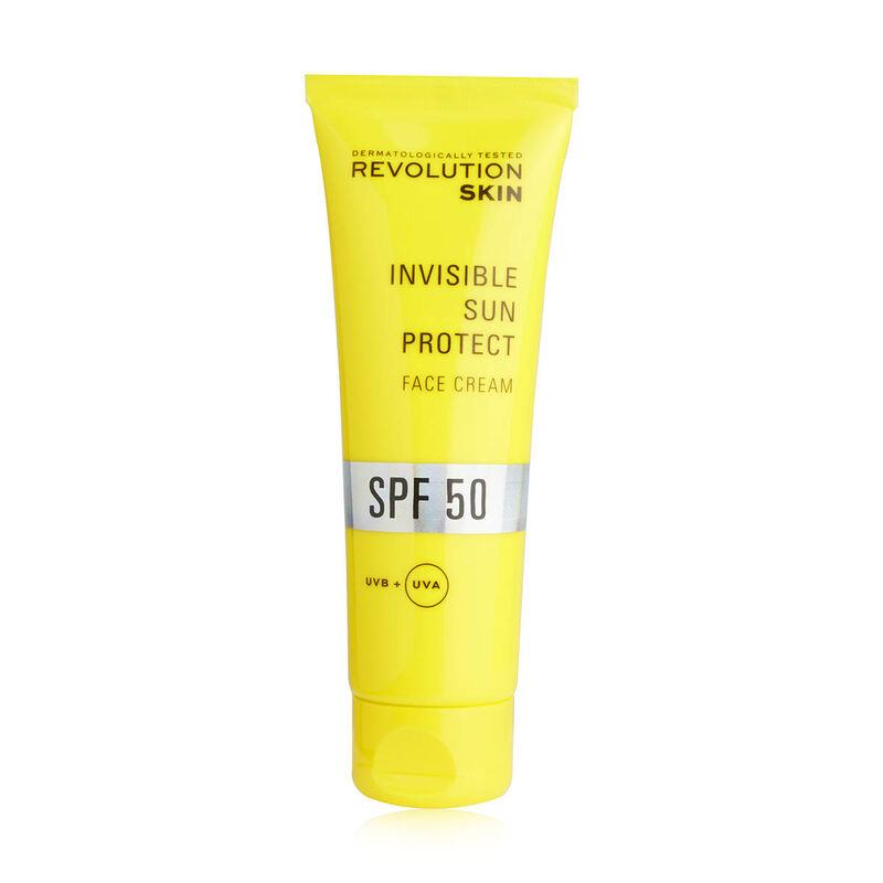 revolution spf 50 invisible protect sunscreen