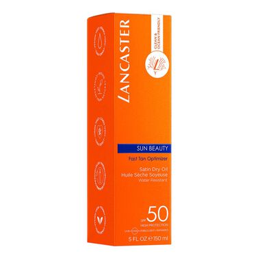 faces زيت جاف حريري صن بيوتي محسَّن للتسمير السريع بعامل وقاية من الشمس spf50