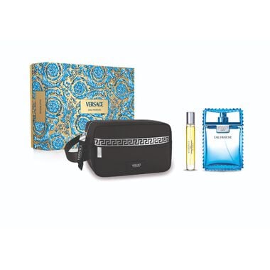faces versace man eau fraiche eau de toilette 100ml   travel spray 10ml   gift with purchase