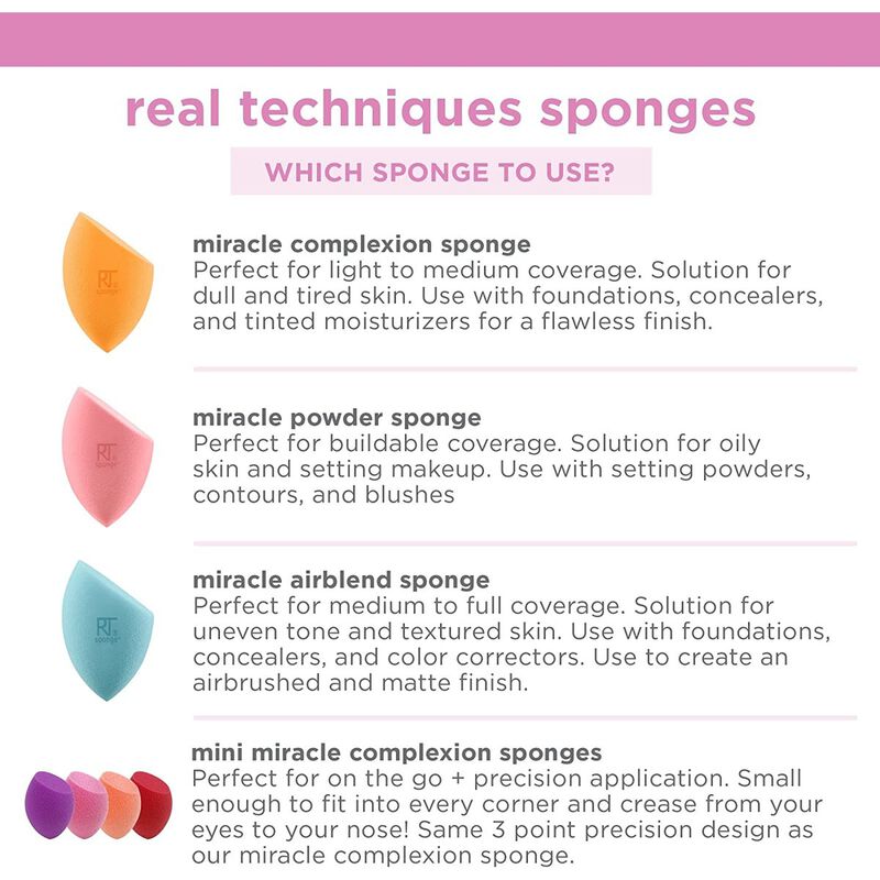 real techniques miracle powder sponge