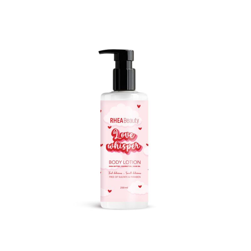 rhea beauty body lotion love whisper