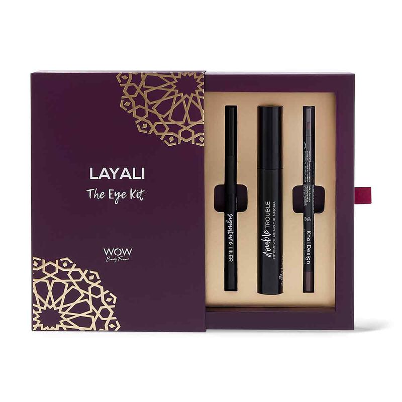 واو بيوتي ليالي  مجموعة المكياج للعيون