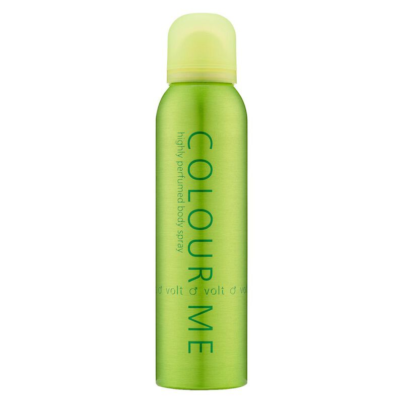 colour me colour me body spray for men volt 150ml