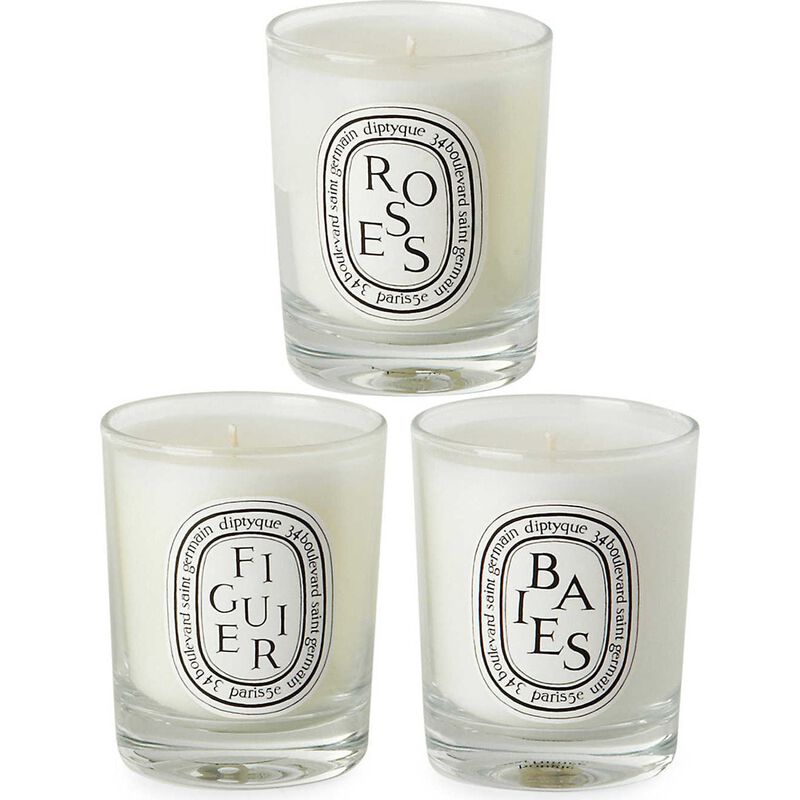 diptyque scented candle set