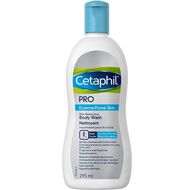 faces cetaphil pro eczema prone skin body wash 295 ml