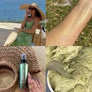 Shimmering Body Mist - Pistachio Glaze 150ml faces shimmering body mist pistachio glaze 150ml