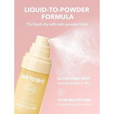 faces سبراي تثبيت مات   أبيض