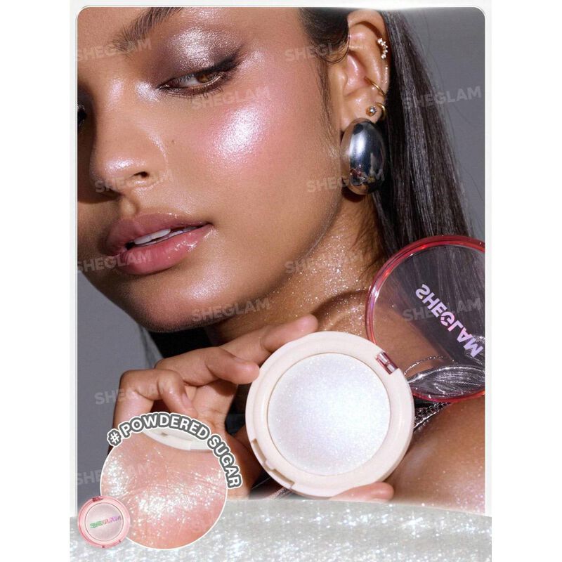 sheglam sheglam glowchi bouncy highlighter powdered sugar