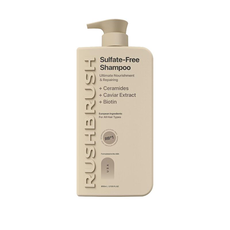 rush brush rb°1 sulfatefree shampoo  800ml