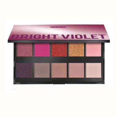 faces لوحة ظلال عيون 10 ألوان متعدد اللمسات 003 بنفسجي ساطع