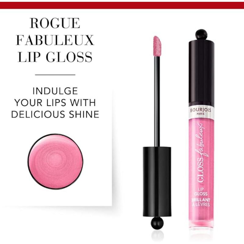 bourjois fabuleux gloss &ndash; 010 rose symphonic, 3.5ml