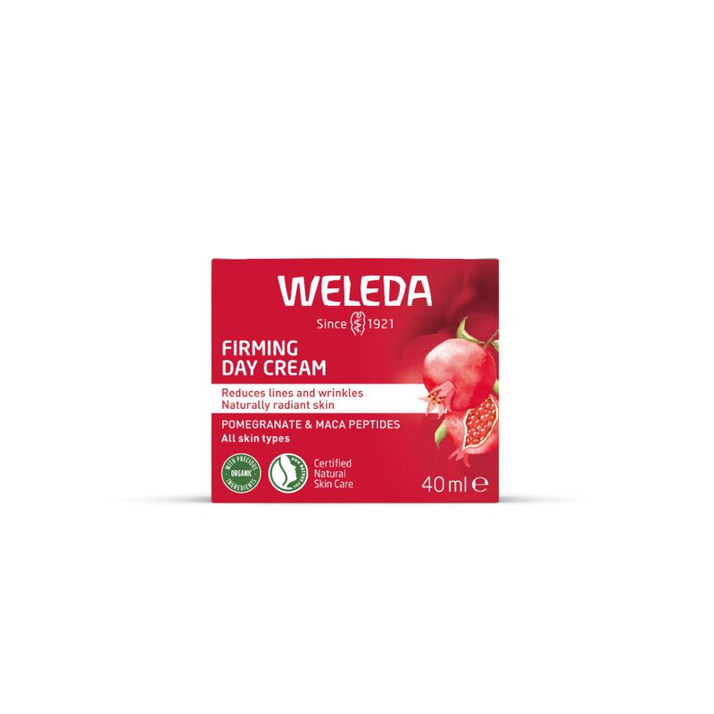 weleda weleda pomegranate & maca peptides firming day cream 40ml