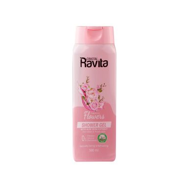 faces shower gel flowers with aloe vera extract 500ml