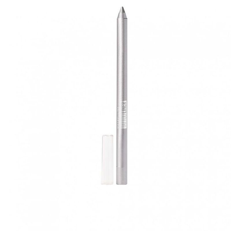 maybelline new york tattoo liner gel eyeliner pencil  961 sparkling silver