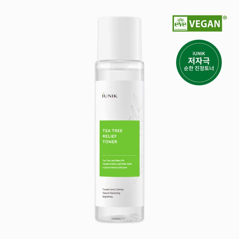 iunik tea tree relief toner