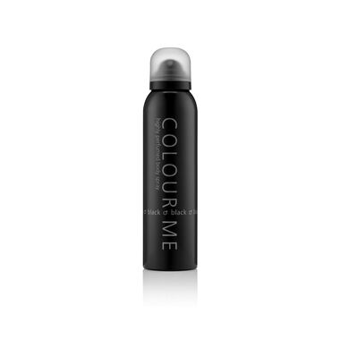 faces colour me body spray for men black 150ml
