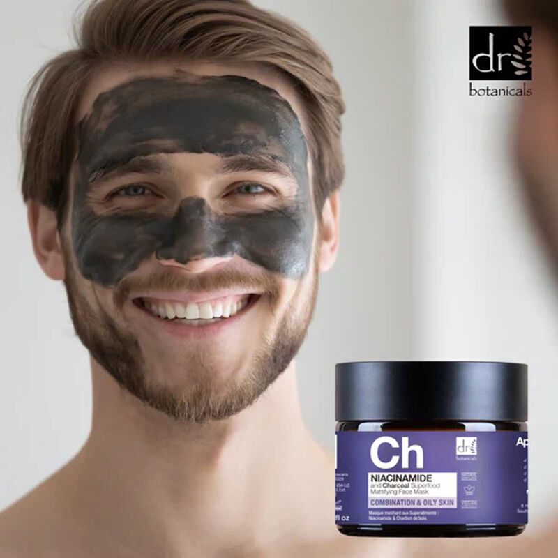 Charcoal Superfood Mattifying Face Mask dr. botanicals charcoal superfood mattifying face mask