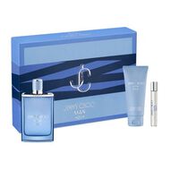 Jimmy Choo Man Aqua Gift Set EDT 100ML + SG 100ML + EDP 7.5ML faces jimmy choo man aqua gift set edt 100ml sg 100ml edp 7 5ml